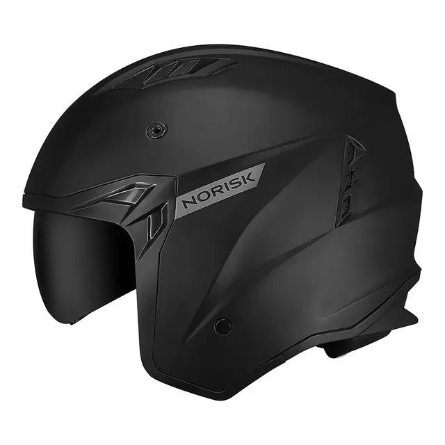 CAPACETE NORISK DARTH II MONOCOLOR PRETO FOSCO