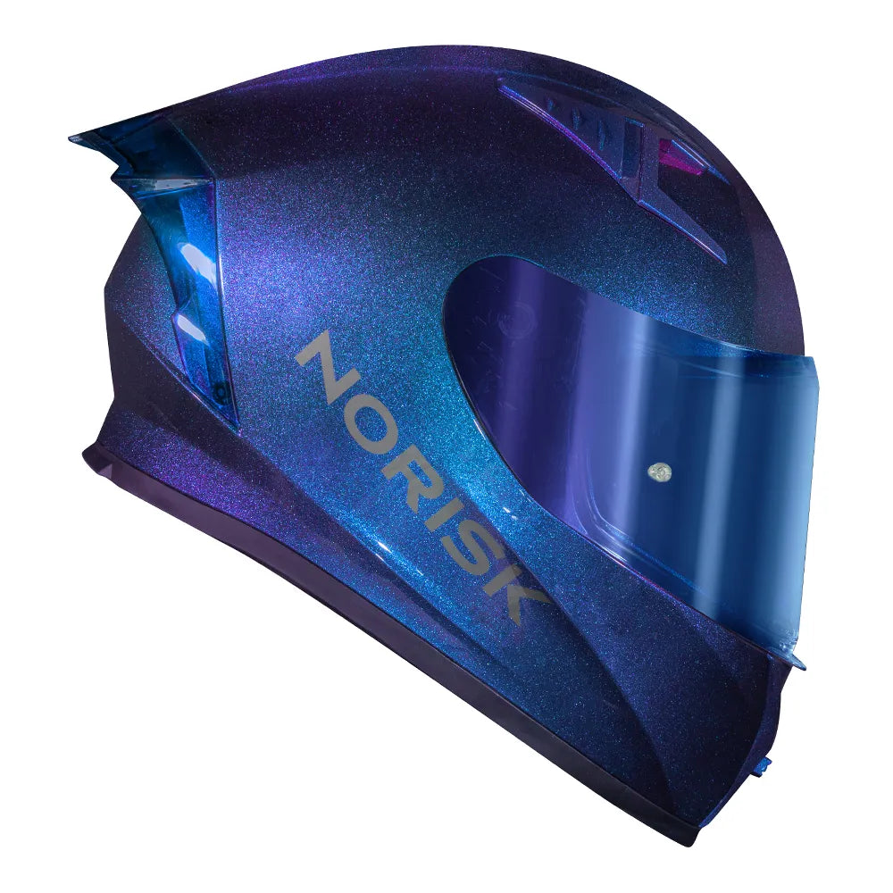 CAPACETE NORISK FLOW MONOCOLOR AZUL