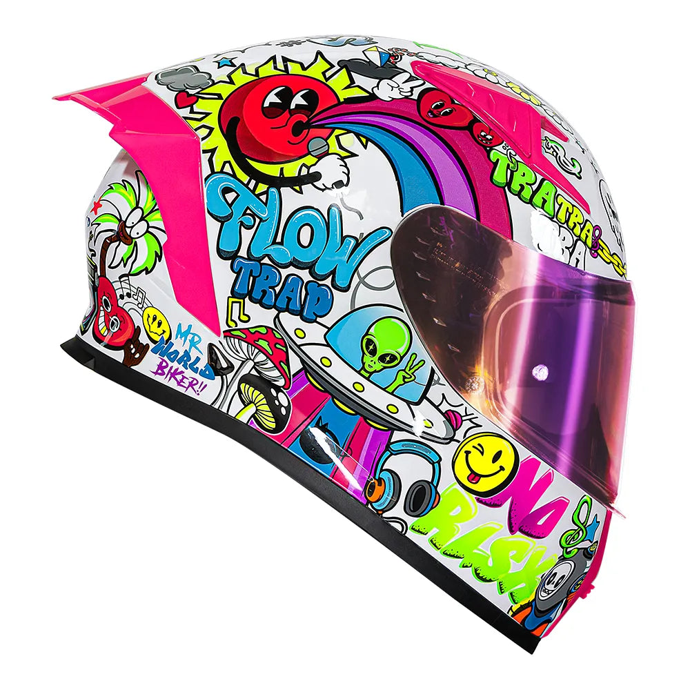 CAPACETE NORISK FLOW TRAP BRANCO