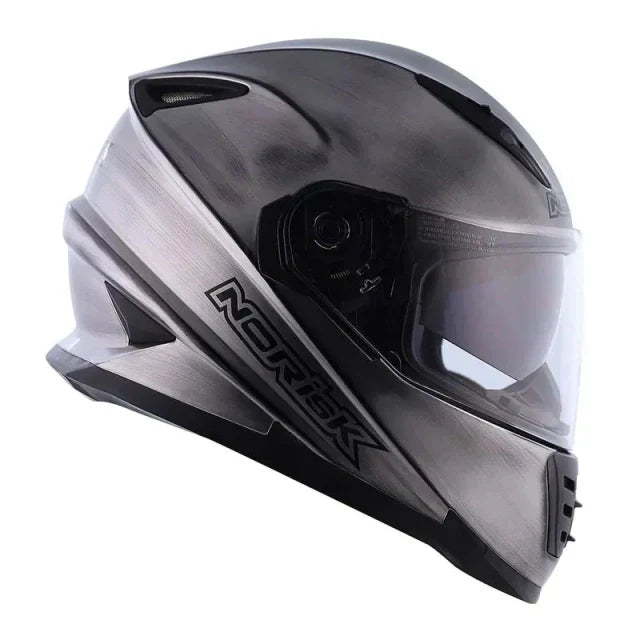 CAPACETE NORISK SOUL FF302 IRON CHROME