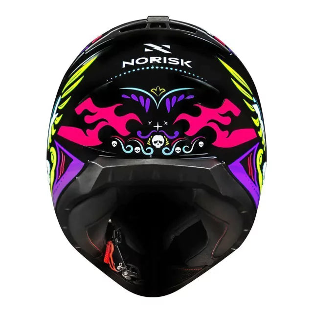 CAPACETE NORISK RAZOR CIRCUS ROSA