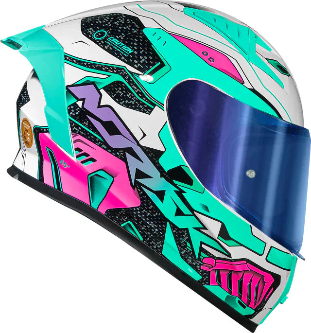 CAPACETE NORISK FLOW ROBOT BRANCO