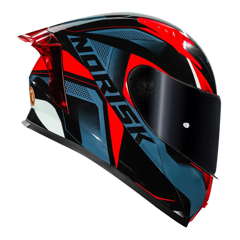 CAPACETE NORISK FLOW PULSE AZUL