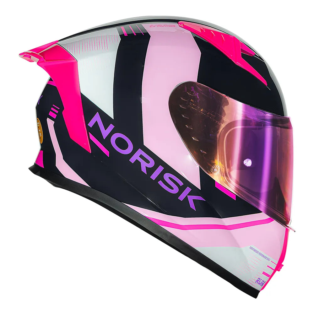 CAPACETE NORISK FLOW RUN ROSA