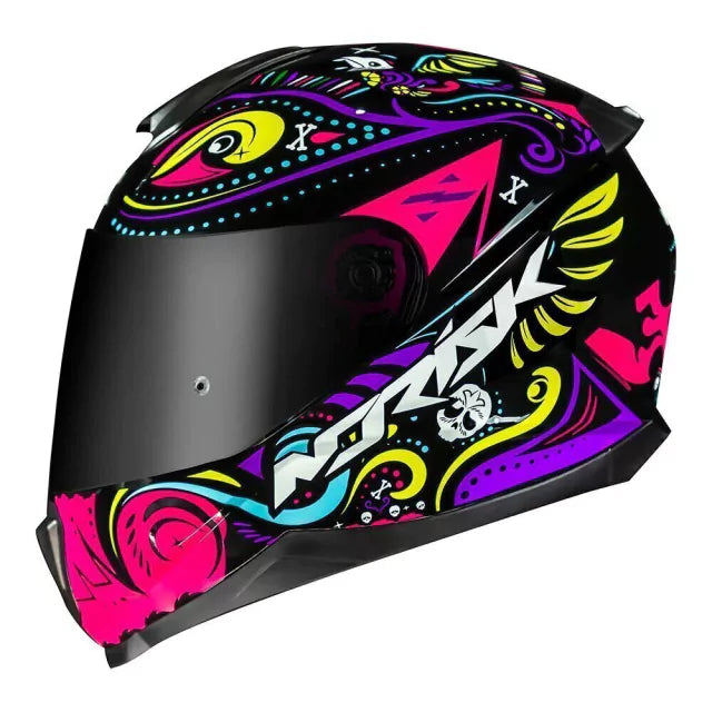CAPACETE NORISK RAZOR CIRCUS ROSA