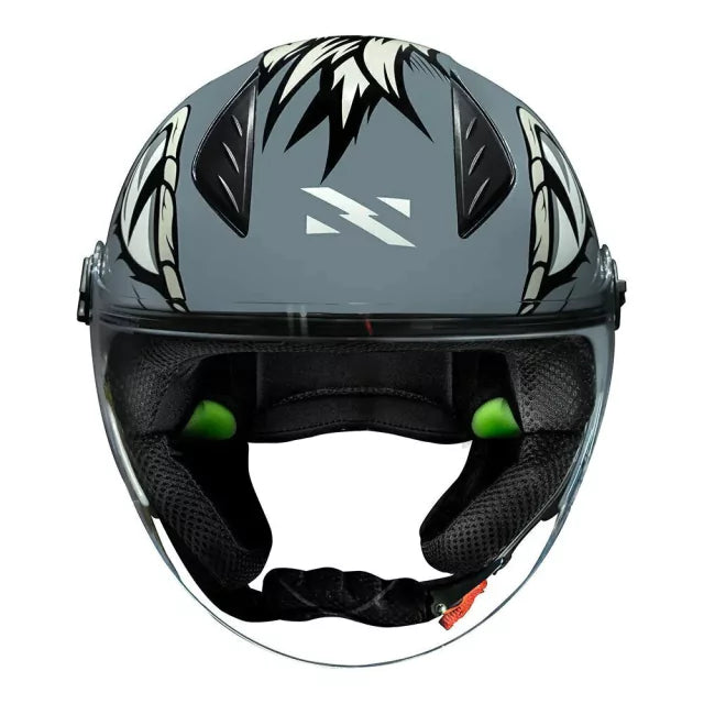 CAPACETE NORISK NEO HYENA CINZA